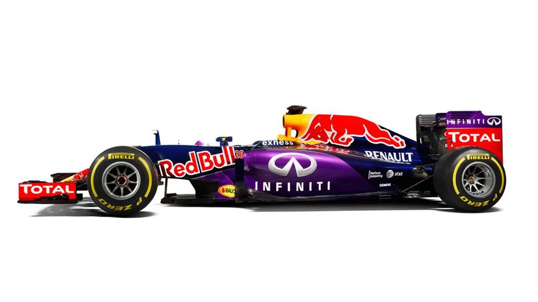 La Red Bull ha svelato la livrea 2015 per il Mondiale di F1 